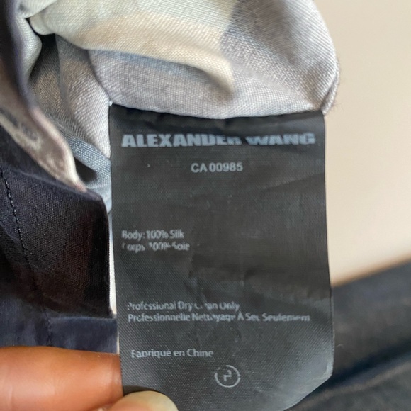 Alexander Wang Winter Camo Printed Silk Hawaiian Shirt - Picture 9 of 12